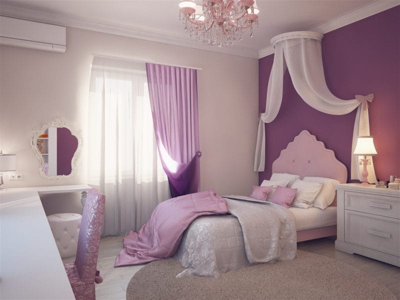 Розовая спальня — модный и эффективный дизайн (58 фото новинок) #49