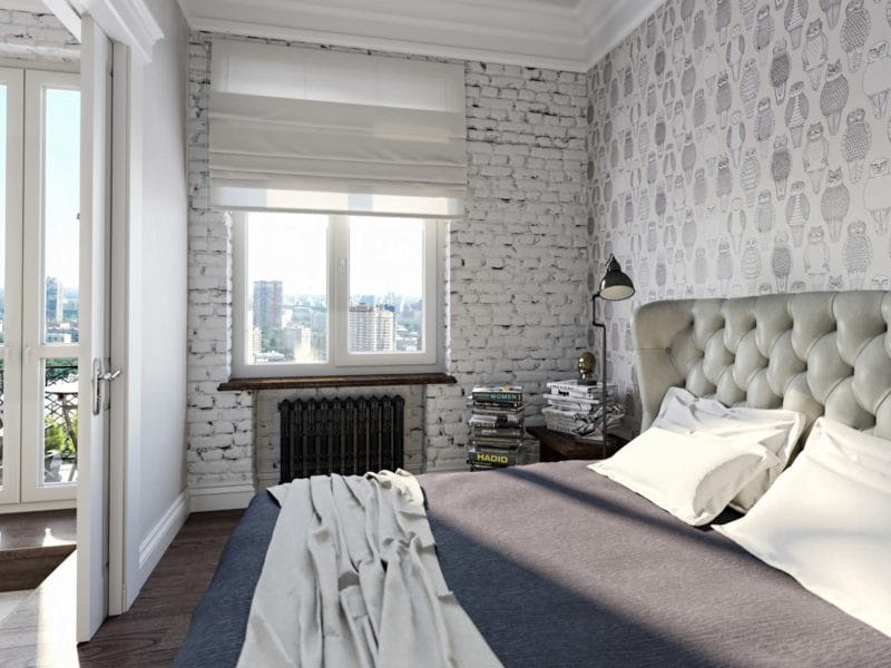 Серая спальня — 65 фото примеров как оформить дизайн спальни в серых тонах. #6