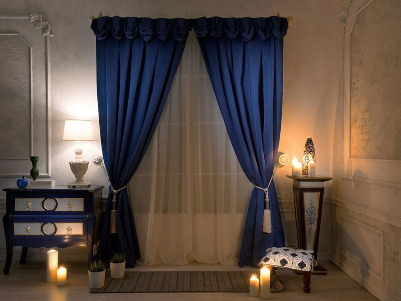 Синяя спальня — особенности оформления спальни в синих тонах на 70 фото #41