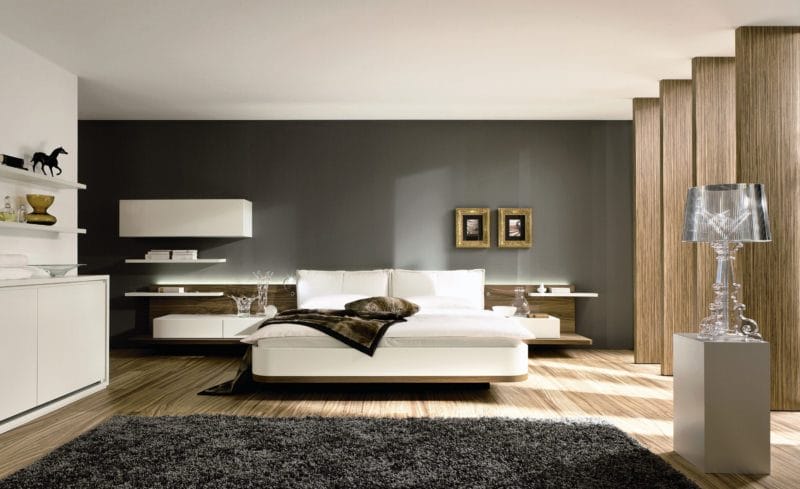 Современные спальни: ТОП-100 фото идеального дизайна #17