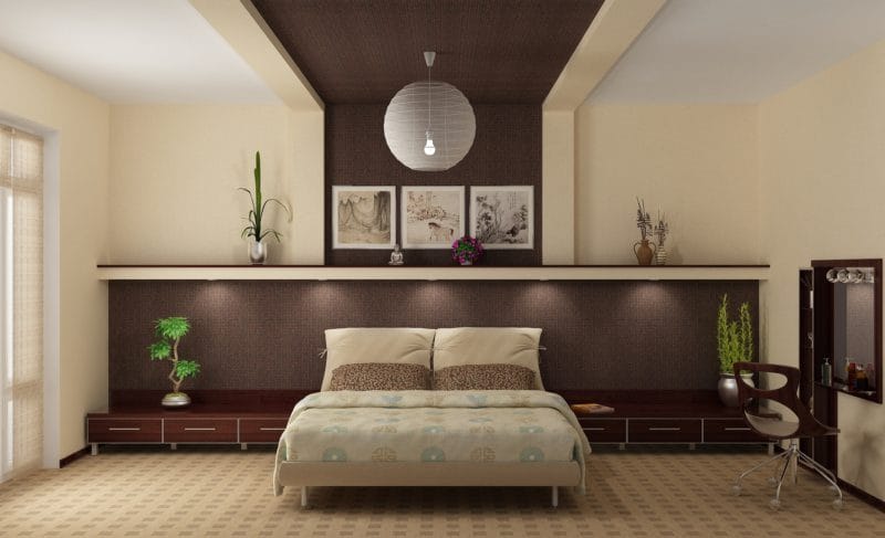 Современные спальни: ТОП-100 фото идеального дизайна #63