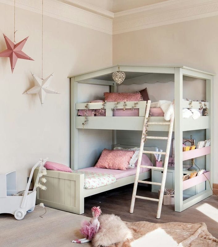 Спальни для детей — как оформить красиво? 65 фото вариантов дизайна! #63