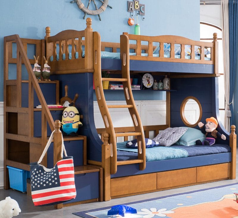 Спальни для детей — как оформить красиво? 65 фото вариантов дизайна! #75