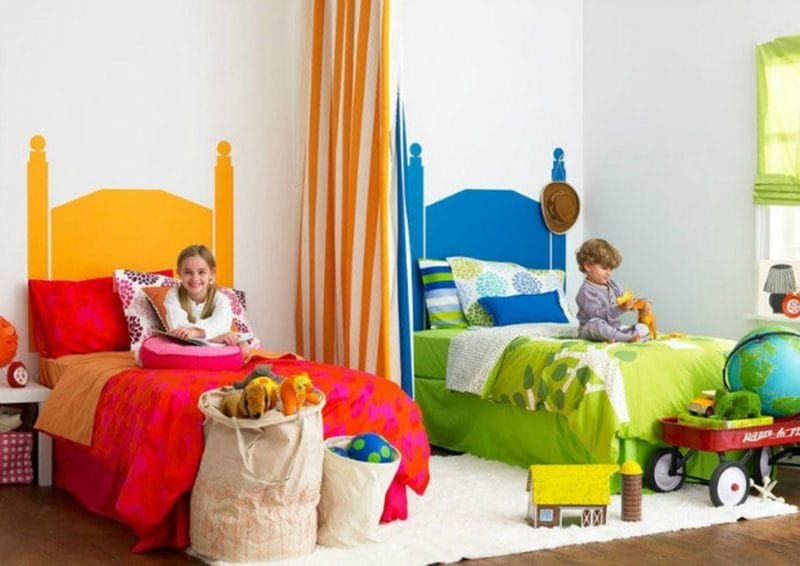 Спальни для детей — как оформить красиво? 65 фото вариантов дизайна! #76