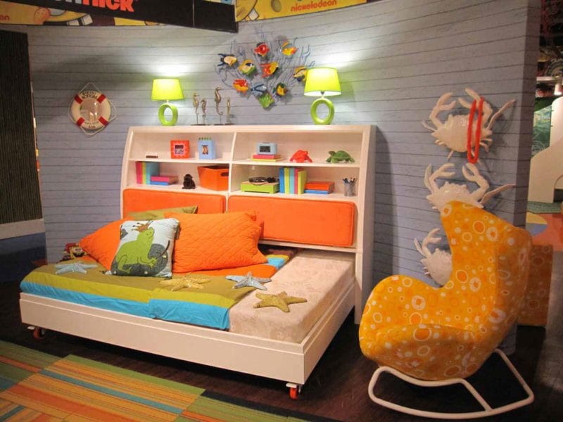 Спальни для детей — как оформить красиво? 65 фото вариантов дизайна! #61
