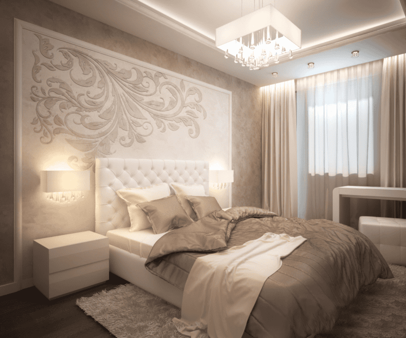Спальня 12 кв. м. — 110 фото лучших дизайнов спален 2017 года #19