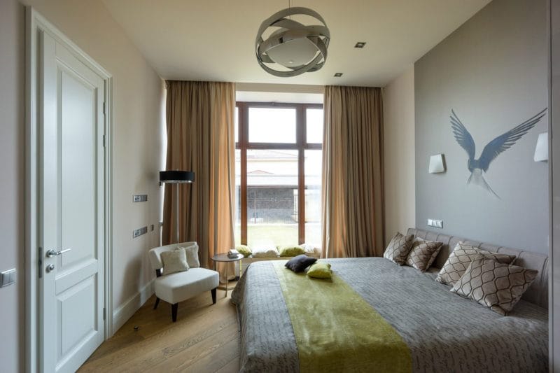Спальня 12 кв. м. — 110 фото лучших дизайнов спален 2017 года #9