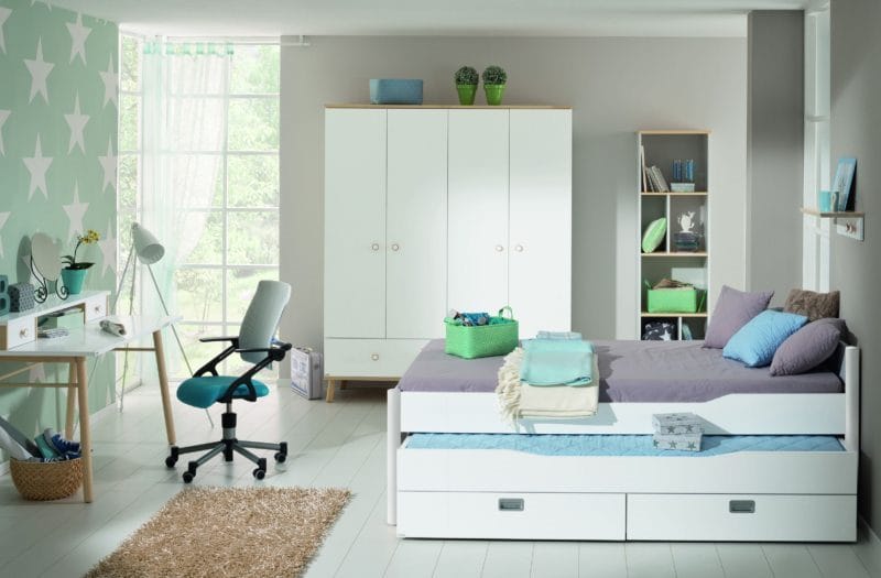 Спальня для подростка — стильные идеи современного дизайна (75 фото) #56