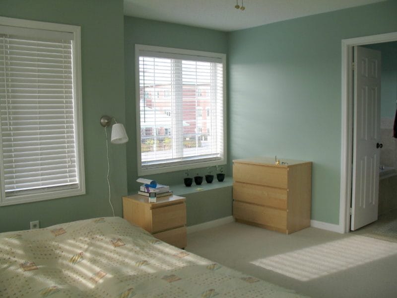 Спальня с двумя окнами: обзор достоинств такой планировки (60 фото) #52
