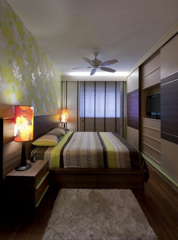 Спальня в хрущевке — оформляем уютный дизайн маленькой спальни в хрущевке (75 фото дизайна) #30