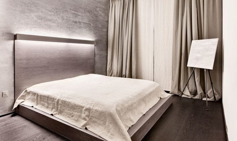 Спальня в хрущевке — оформляем уютный дизайн маленькой спальни в хрущевке (75 фото дизайна) #38