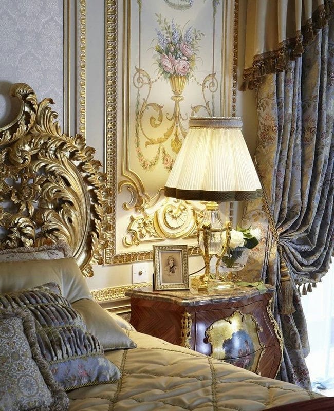 Спальня в стиле барокко: идеи и особенности шикарного дизайна (80 фото) #31