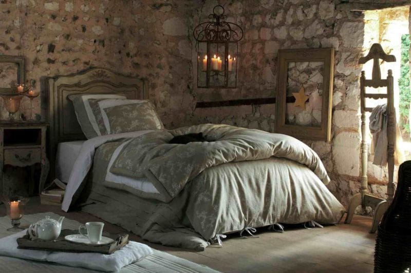 Спальня в стиле кантри — 110 фото необычных примеров дизайна #45