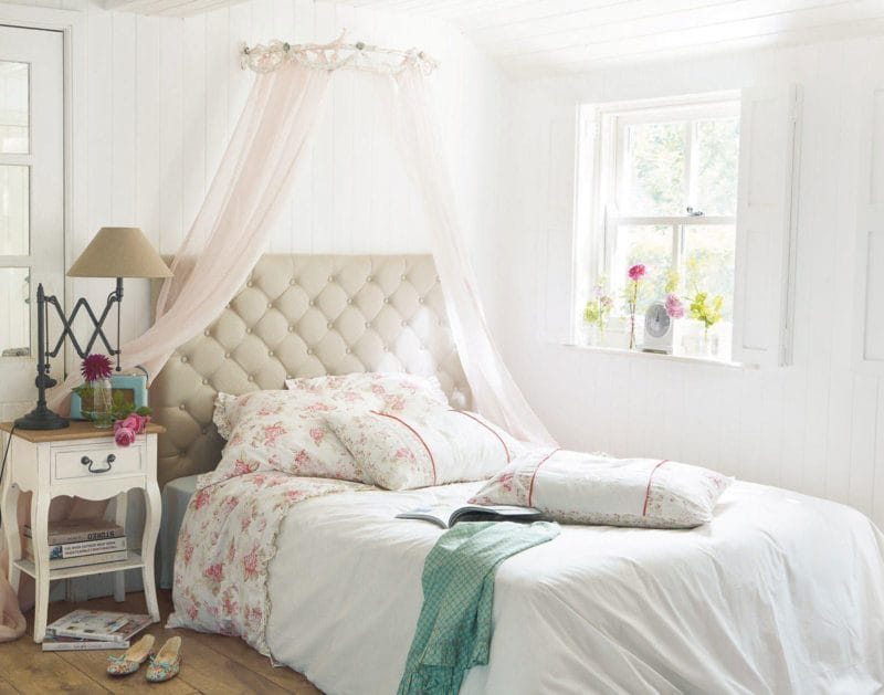 Спальня в стиле кантри — 110 фото необычных примеров дизайна #51