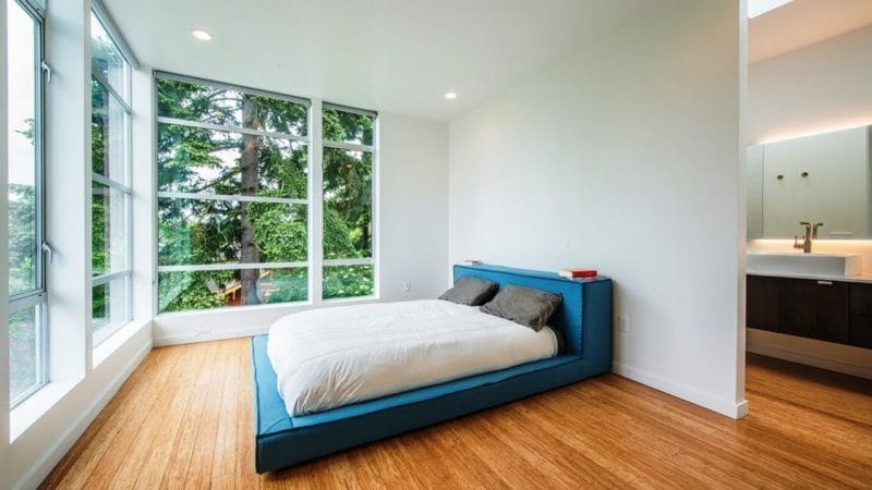 Спальня в стиле минимализм: особенности стильного и лаконичного дизайна (60 фото) #52