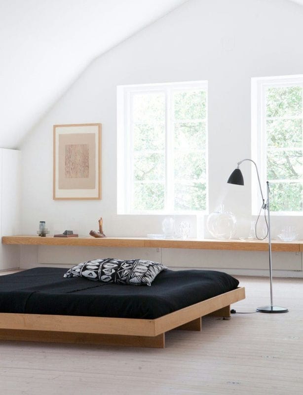 Спальня в стиле минимализм: особенности стильного и лаконичного дизайна (60 фото) #53