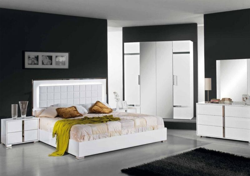 Спальня в стиле модерн — обзор лучших вариантов дизайна на 88 фото! #38