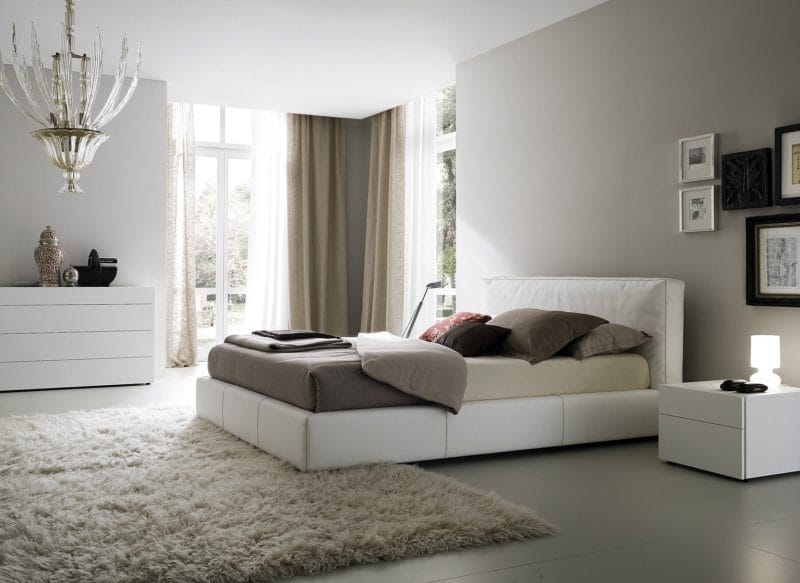 Спальня в стиле модерн — обзор лучших вариантов дизайна на 88 фото! #45