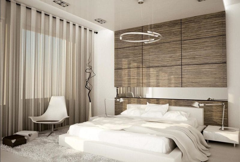 Спальня в стиле модерн — обзор лучших вариантов дизайна на 88 фото! #58