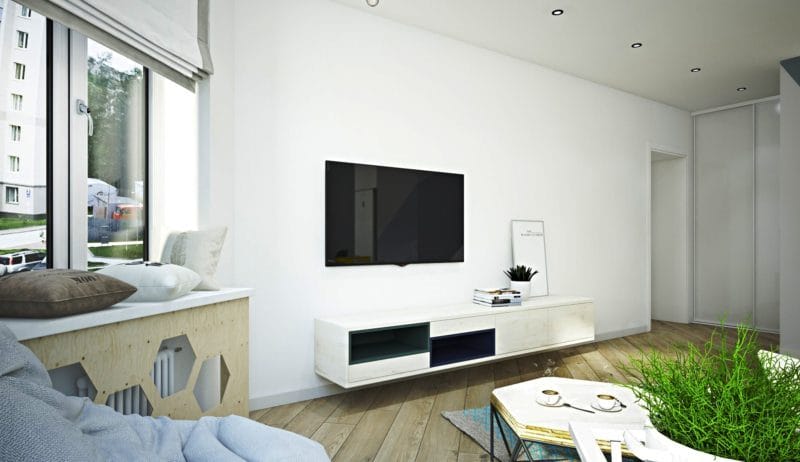 Телевизор в гостиной — 60 фото идеального размещения в интерьере #10