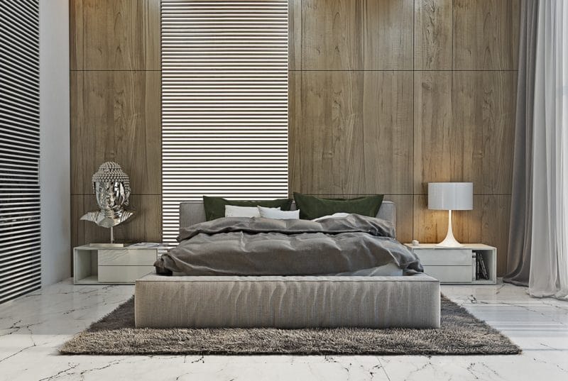 Спальня в стиле минимализм: особенности стильного и лаконичного дизайна (60 фото) #10