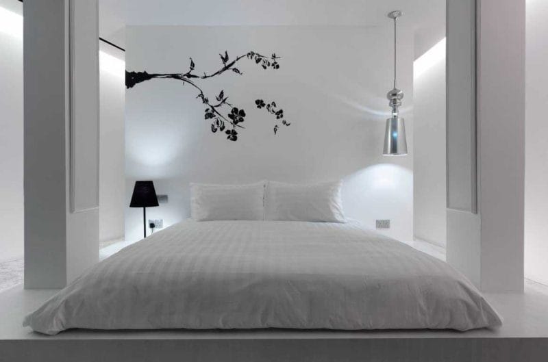 Спальня в стиле минимализм: особенности стильного и лаконичного дизайна (60 фото) #13