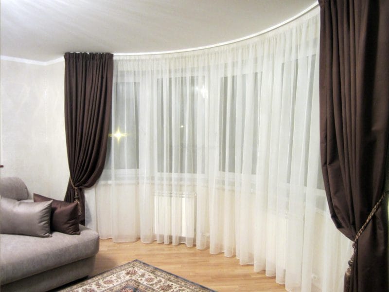 Как подобрать тюль для гостиной? 100 фото новинок стильного дизайна тюлей в гостиной! #29