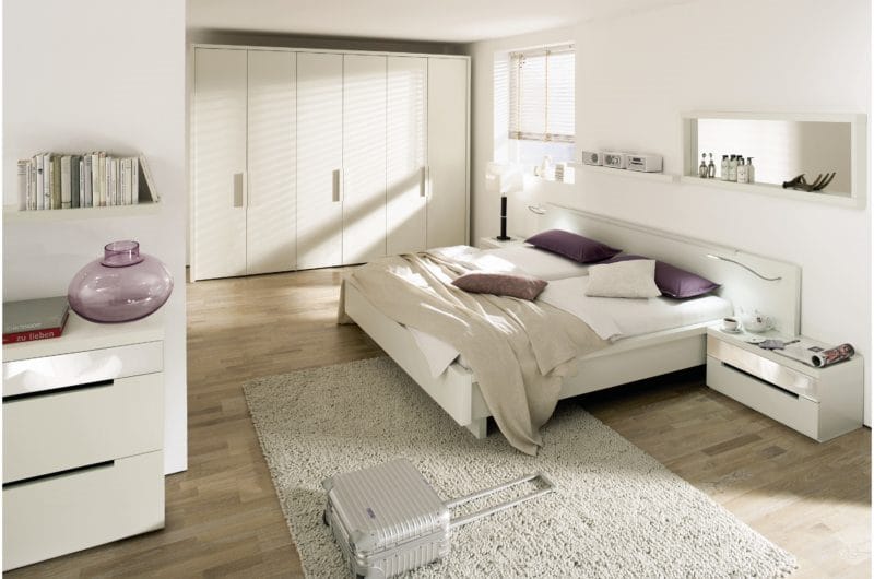 Угловая спальня — как правильно выбрать мебель? 65 фото лучших новинок! #50