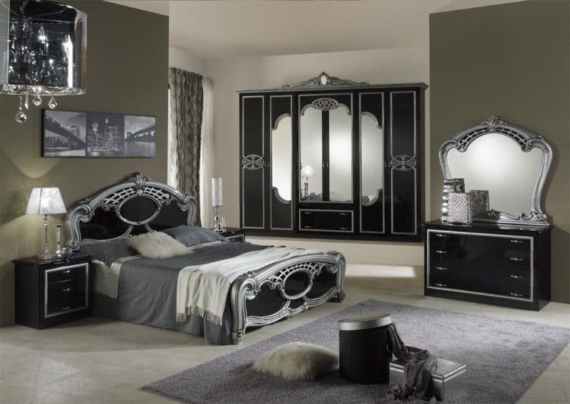Угловая спальня — как правильно выбрать мебель? 65 фото лучших новинок! #53