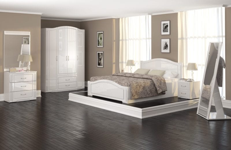 Угловая спальня — как правильно выбрать мебель? 65 фото лучших новинок! #41