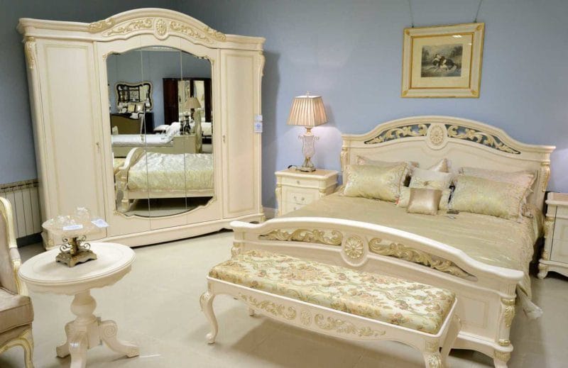 Золотая спальня: роскошный и гламурный дизайн (86 фото) #10