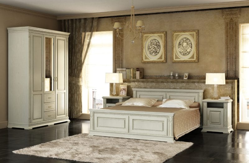 Золотая спальня: роскошный и гламурный дизайн (86 фото) #36