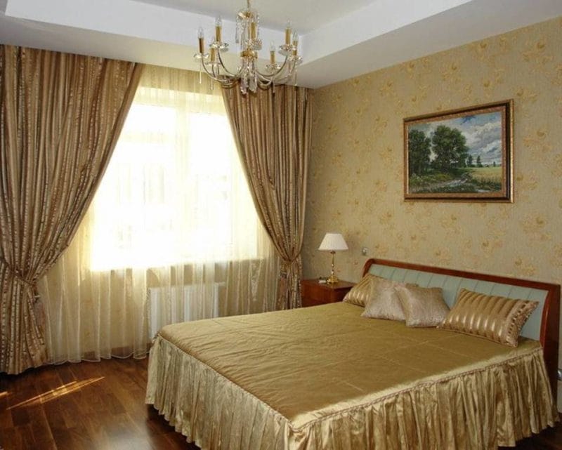 Золотая спальня: роскошный и гламурный дизайн (86 фото) #39
