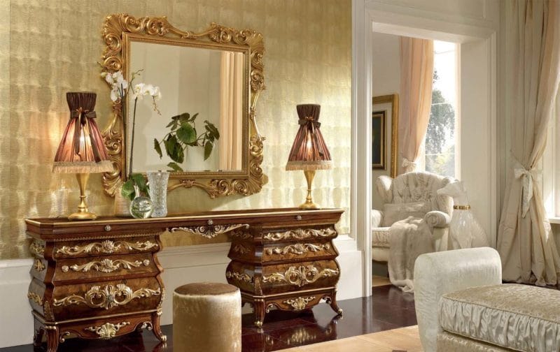 Золотая спальня: роскошный и гламурный дизайн (86 фото) #21