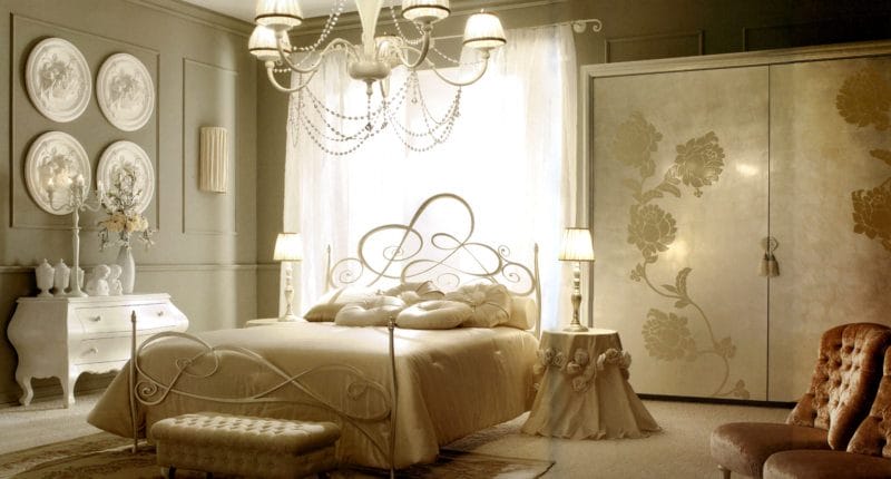 Декор спальни — узнайте как правильно декорировать спальню (80 фото идей) #52