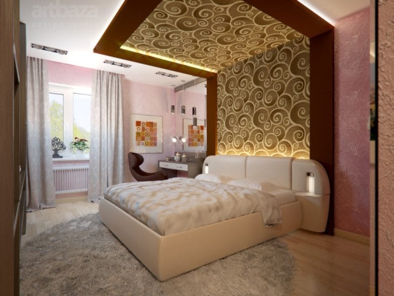 Декор спальни — узнайте как правильно декорировать спальню (80 фото идей) #59