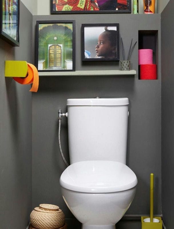Дизайн туалета 2022 годов — 150 фото новинок стильного оформления #20