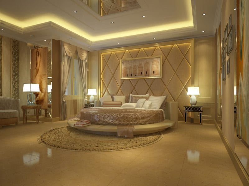 Золотая гостиная: элегантный и роскошный дизайн на 90 фото #14