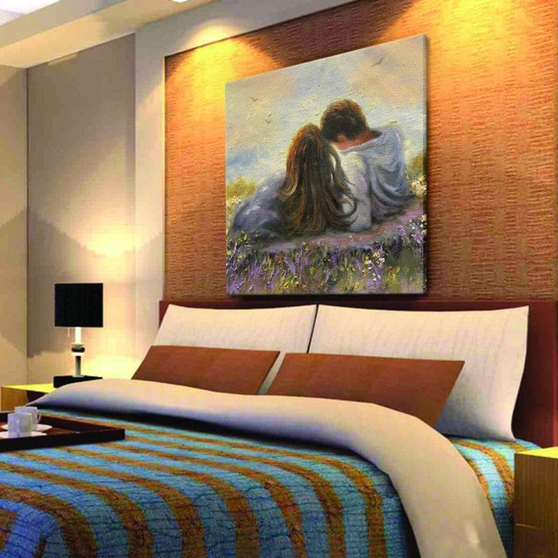 Картины для спальни: обзор удачного сочетания в интерьере спальни (85 фото дизайна) #10