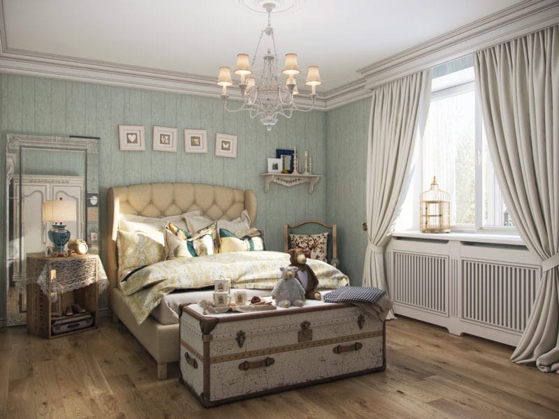 Ламбрекены в спальню — оформляем стильно и со вкусом! 80 фото лучших идей. #37