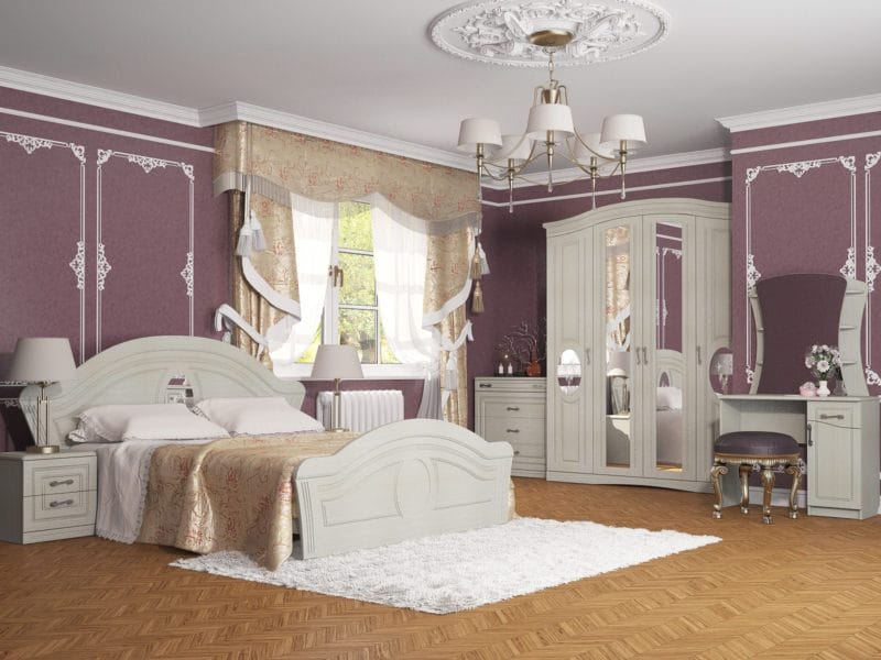 Ламбрекены в спальню — оформляем стильно и со вкусом! 80 фото лучших идей. #9