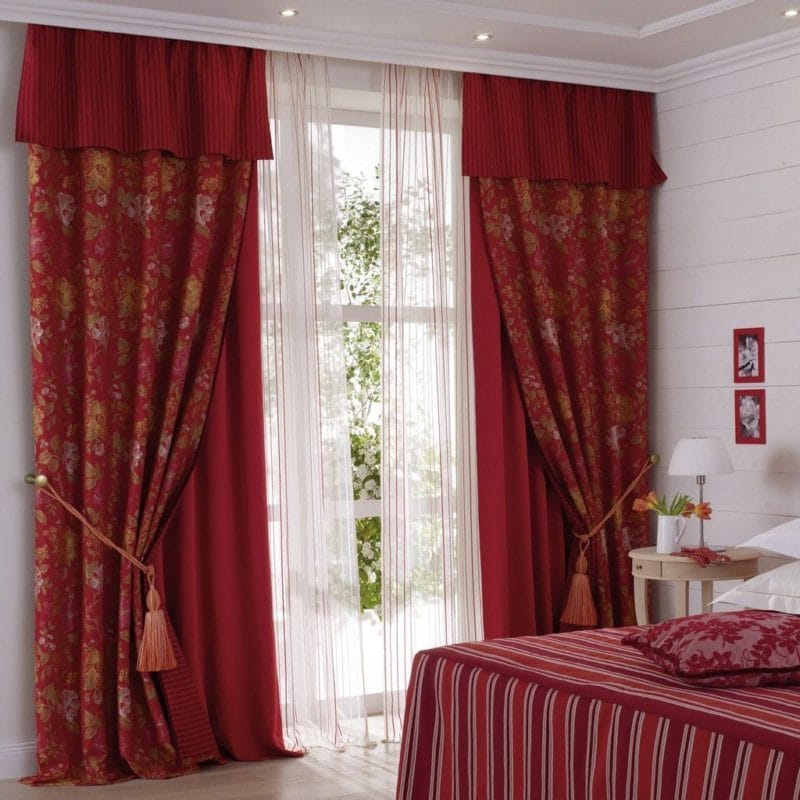Ламбрекены в спальню — оформляем стильно и со вкусом! 80 фото лучших идей. #16