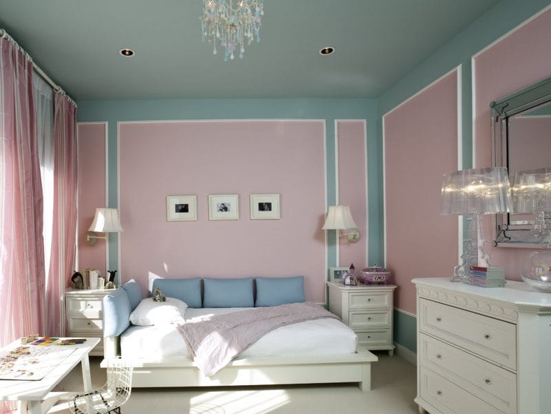 Розовая гостиная — 70 фото нежного дизайна гостиной с розовым оттенком #51