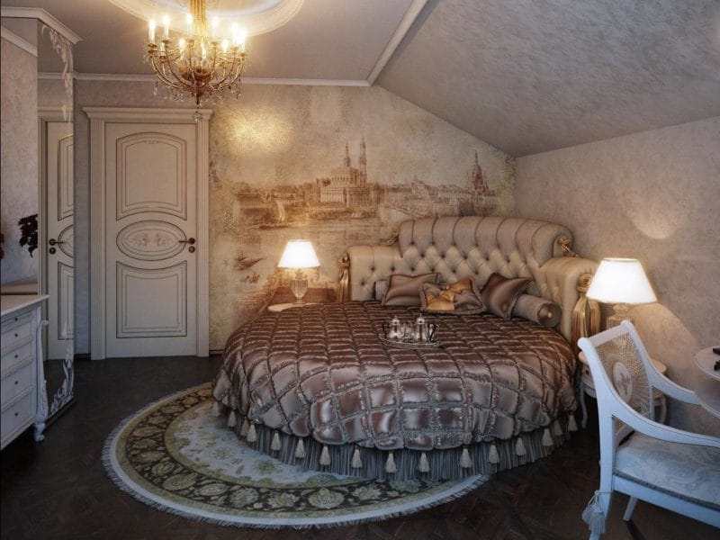 Спальня на мансарде — 70 фото оригинальных идей дизайна. Обзор достоинств такой спальни! #39