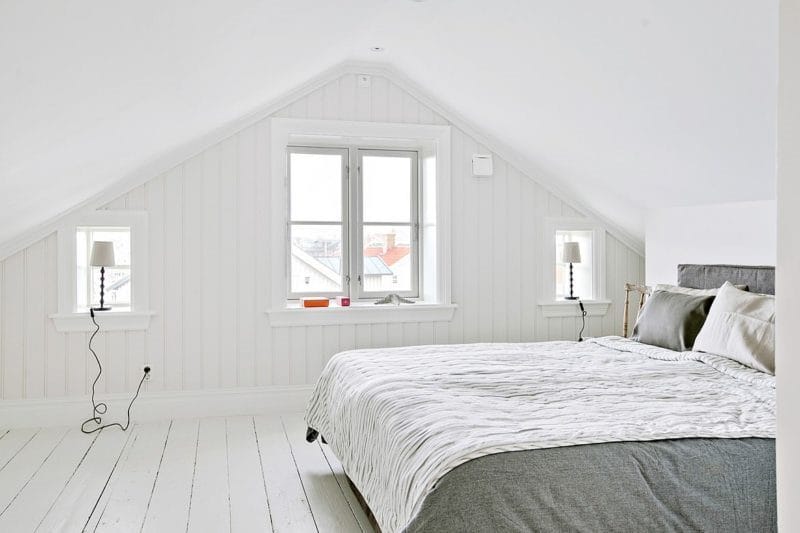 Спальня на мансарде — 70 фото оригинальных идей дизайна. Обзор достоинств такой спальни! #5