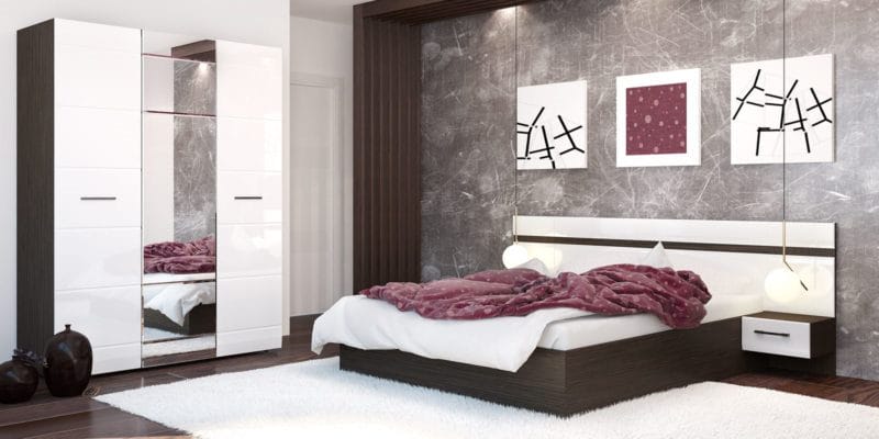 Спальня венге — 59 фото вариантов красивого дизайна #9