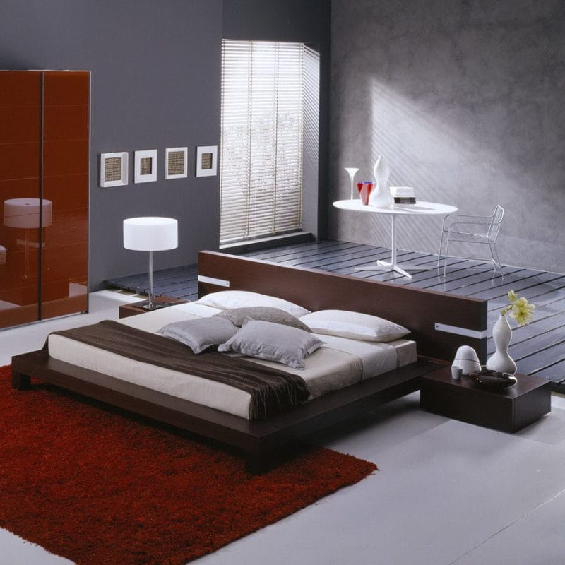 Спальня венге — 59 фото вариантов красивого дизайна #23