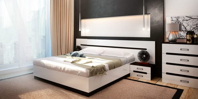 Спальня венге — 59 фото вариантов красивого дизайна #11