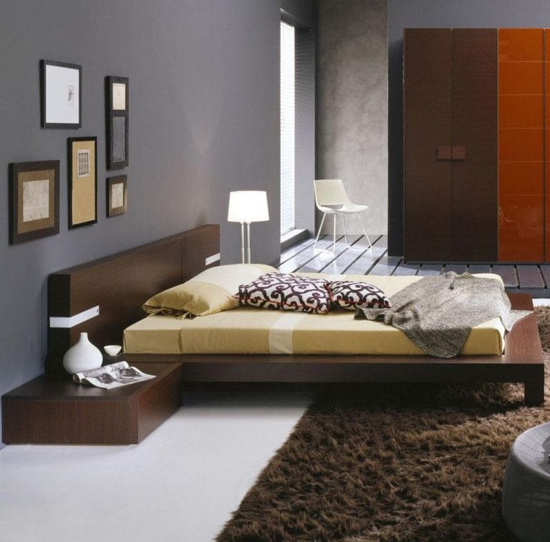 Спальня венге — 59 фото вариантов красивого дизайна #48