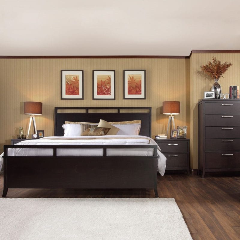 Спальня венге — 59 фото вариантов красивого дизайна #55